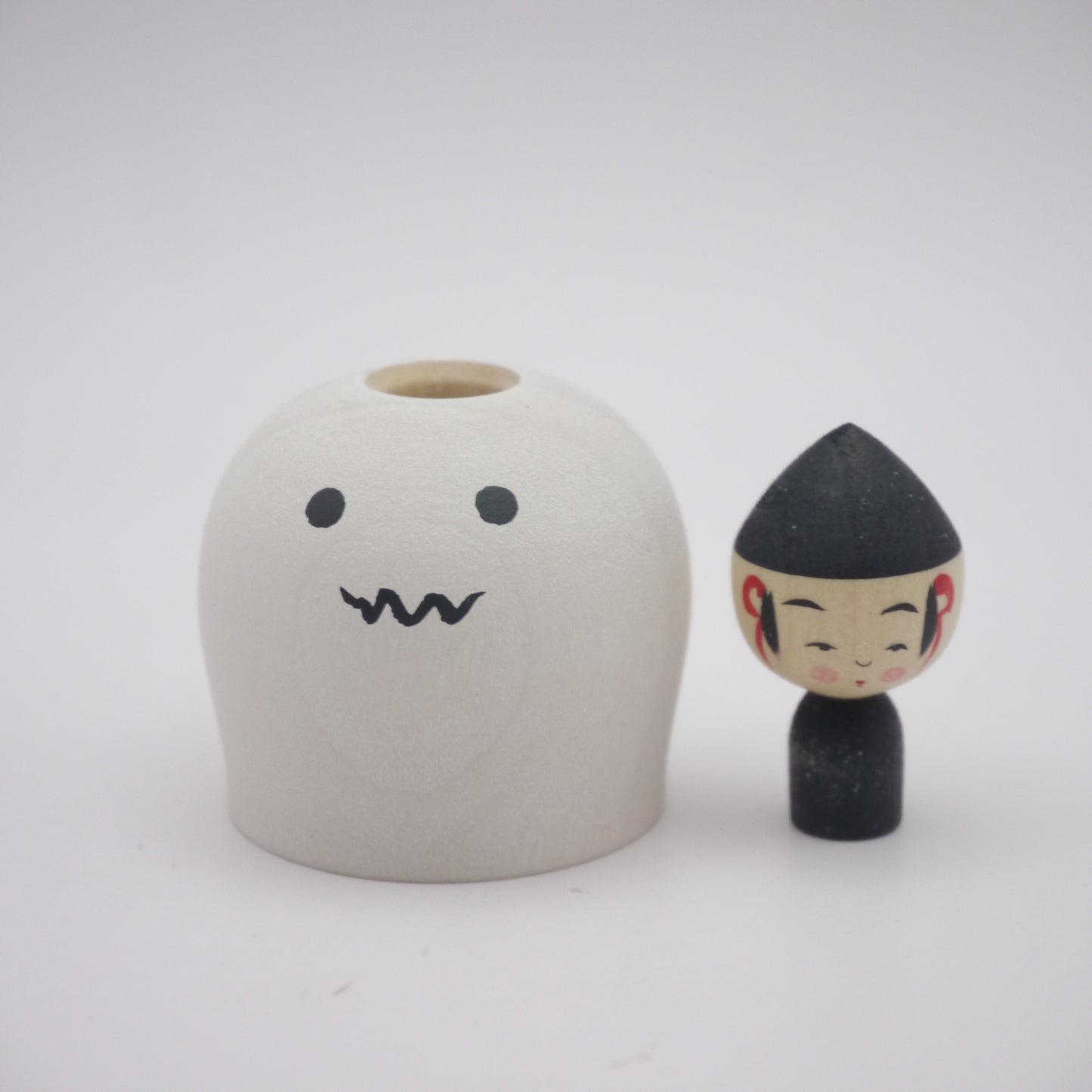 Kokeshi doll by Akira Suzuki Halloween