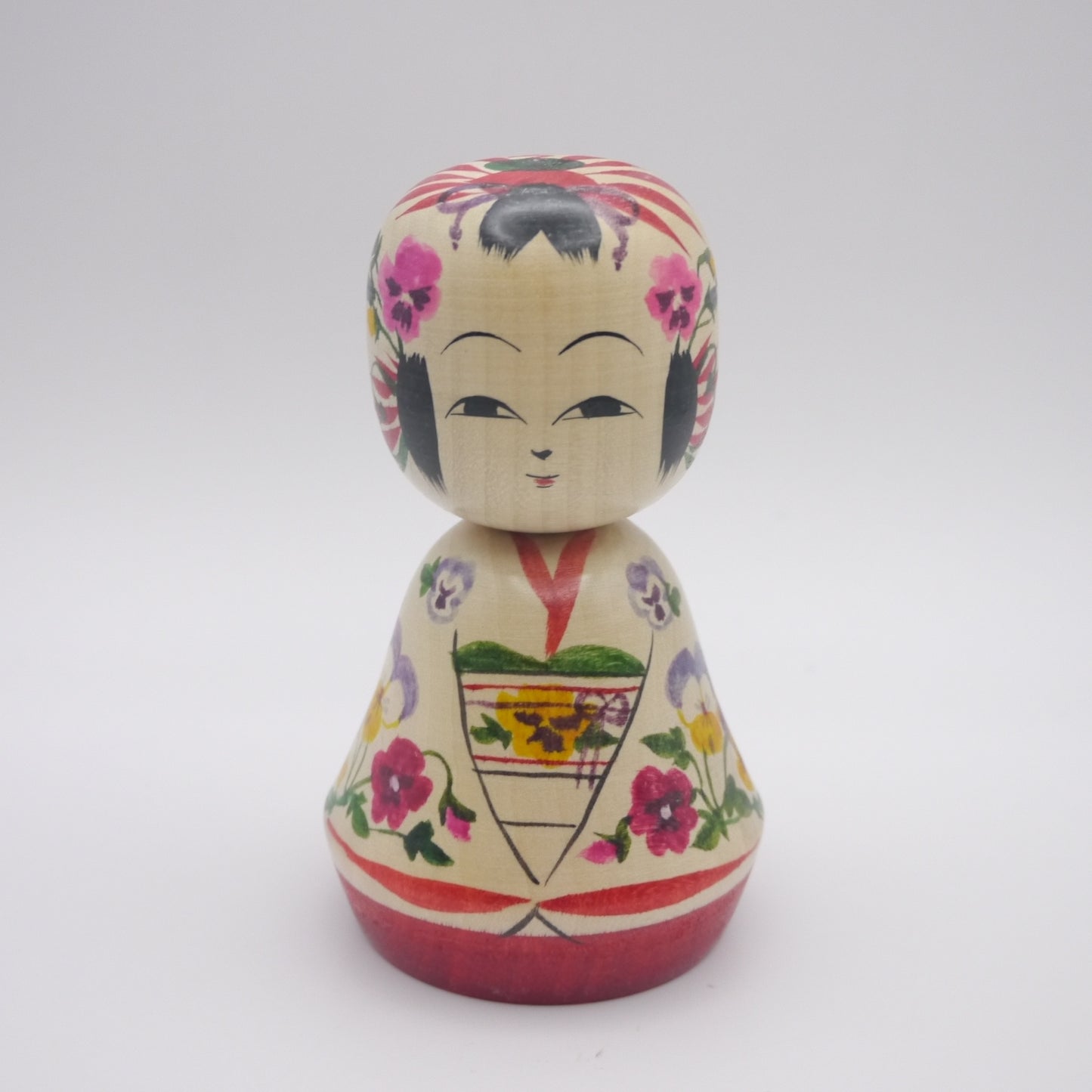 Kokeshi doll by Rika Komatsu