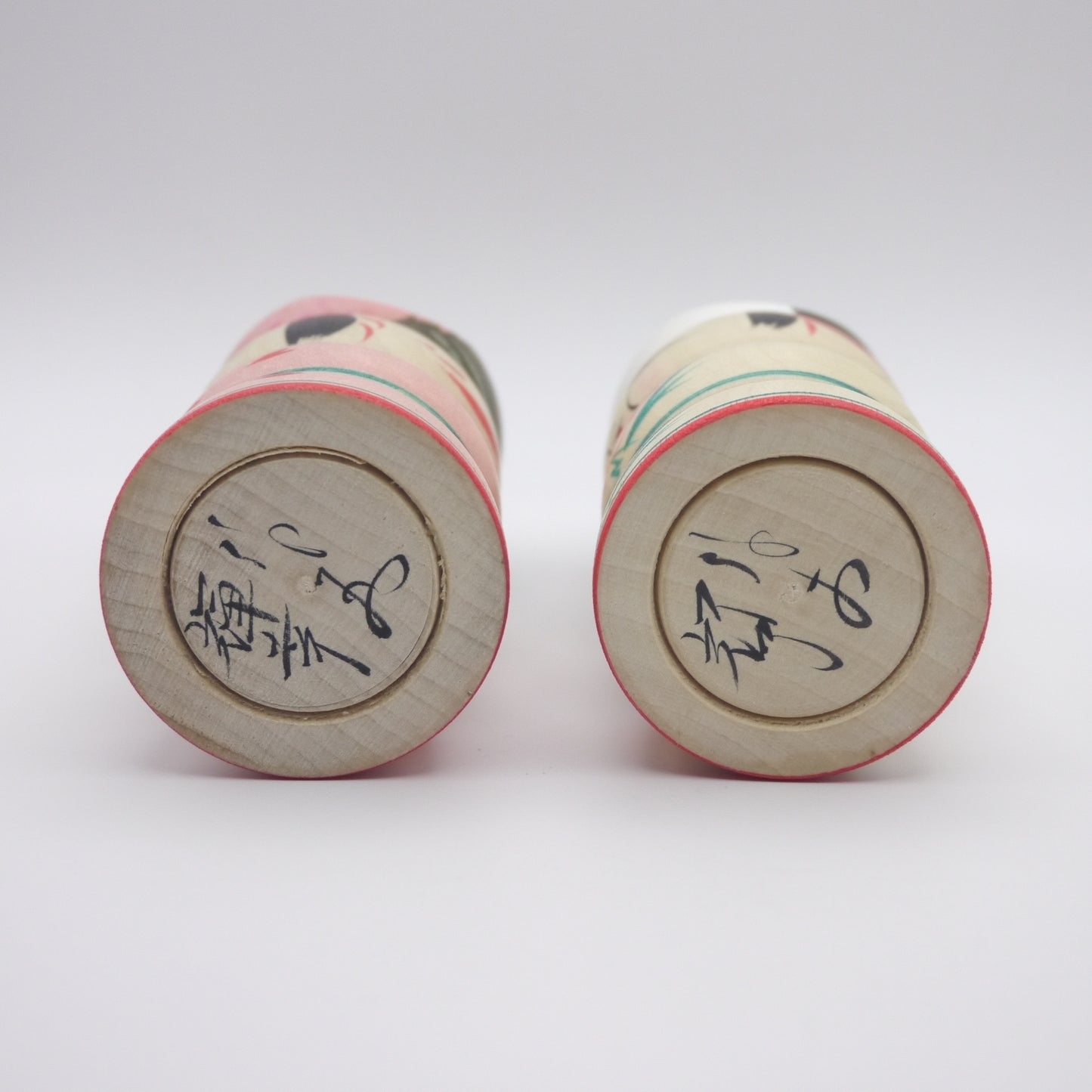 Kokeshi doll by Teruyuki Hiraga Sakura-mochi Kashiwa-mochi