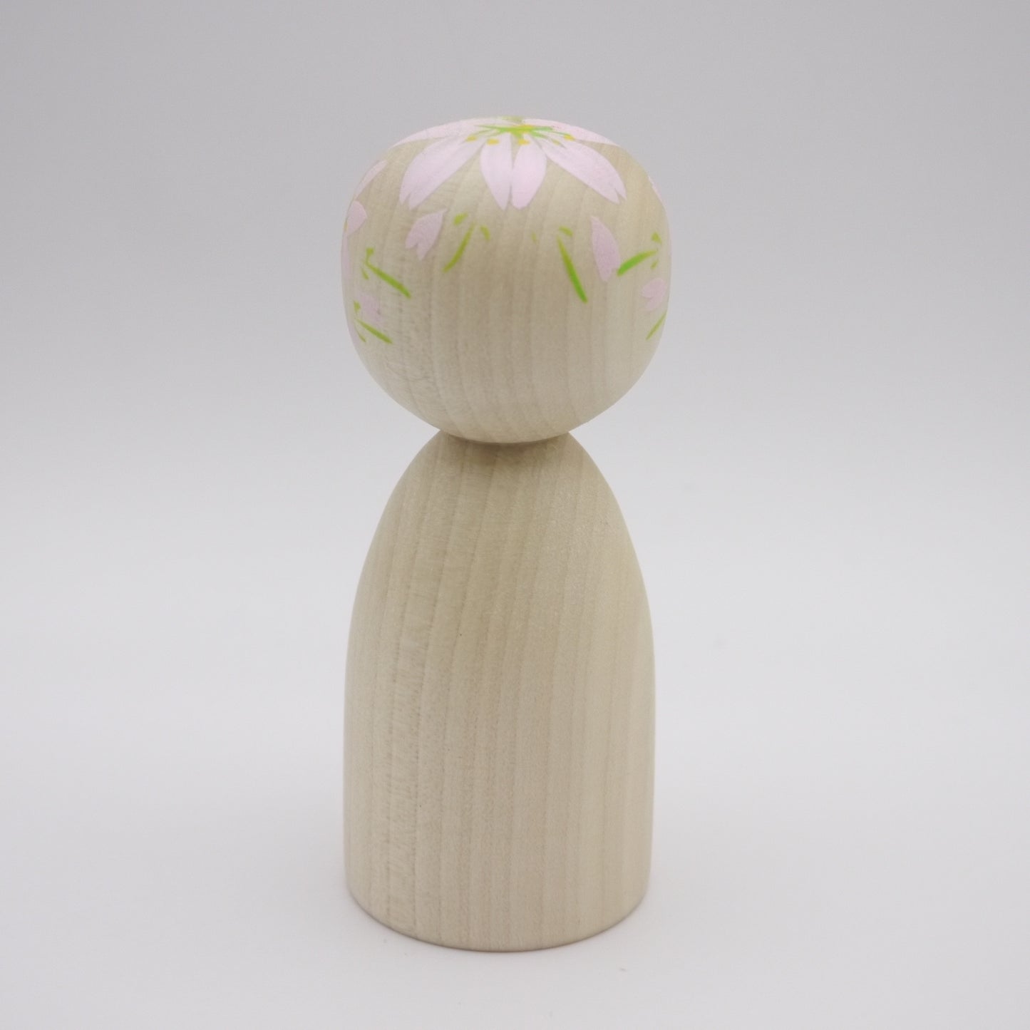 Kokeshi doll by Teruyuki Hiraga Sakura Tree