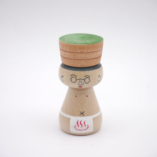 Kokeshi doll by Mitsuharu Fujita COOKIES Onsen