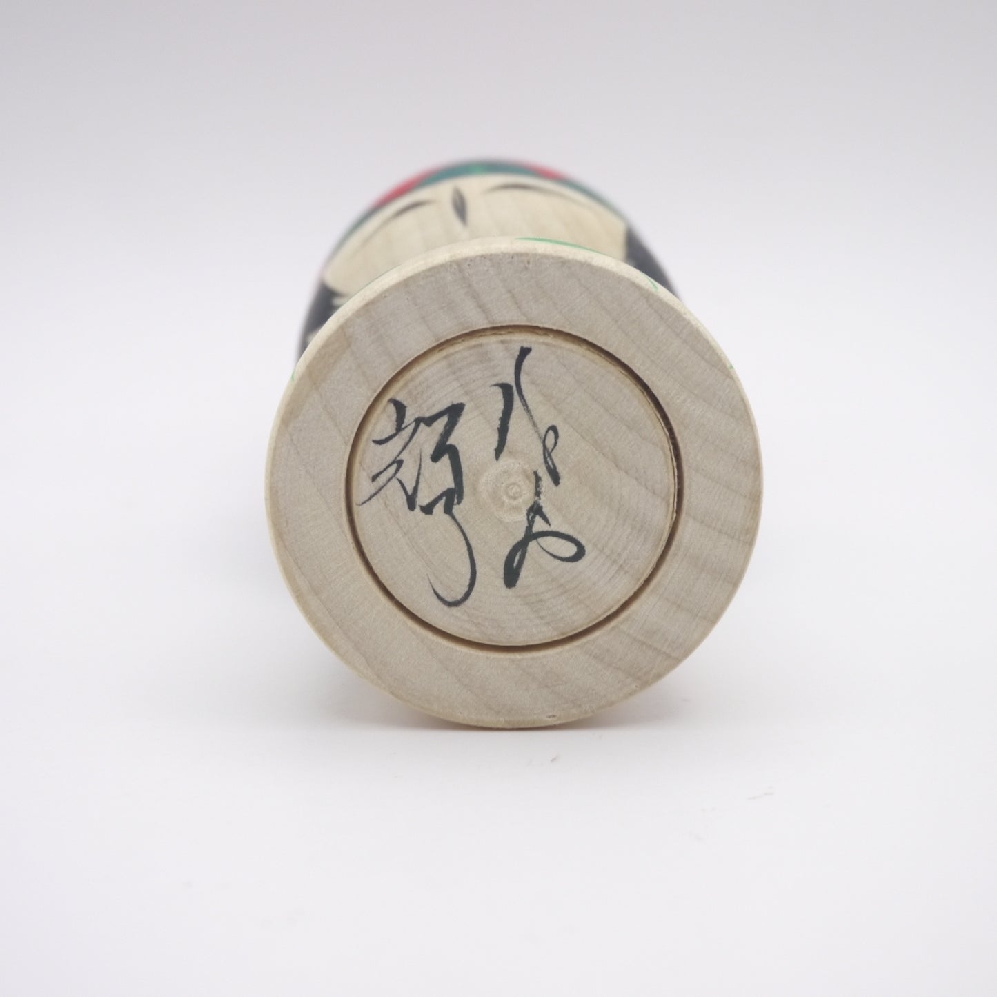 Kokeshi doll by Teruyuki Hiraga Strawberry Flower