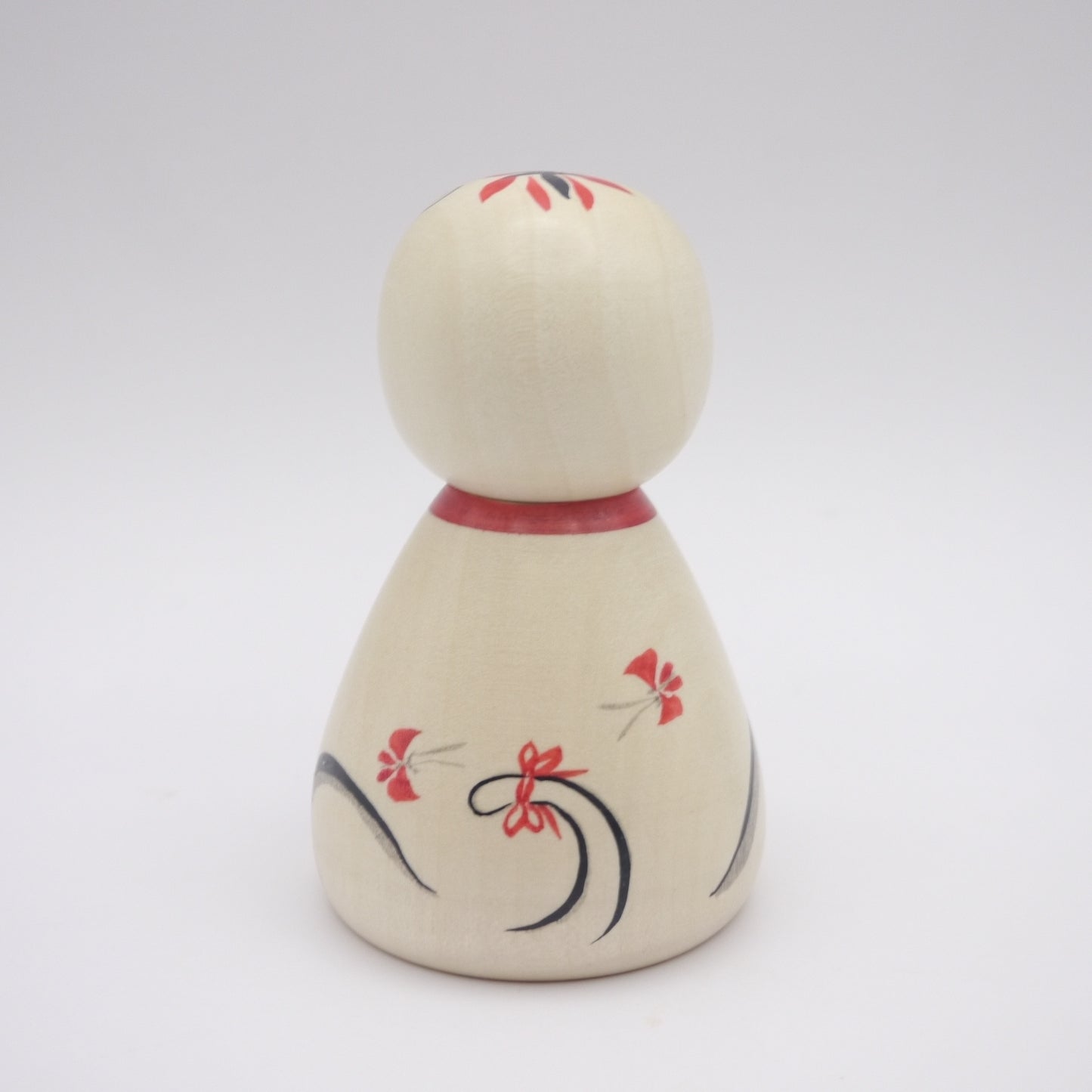 Kokeshi doll by Katsunori Yoshida Cat
