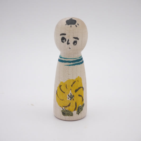 Kokeshi doll by Mikiko Ishikawa