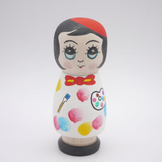 Kokeshi doll by Mayumi Kitayama