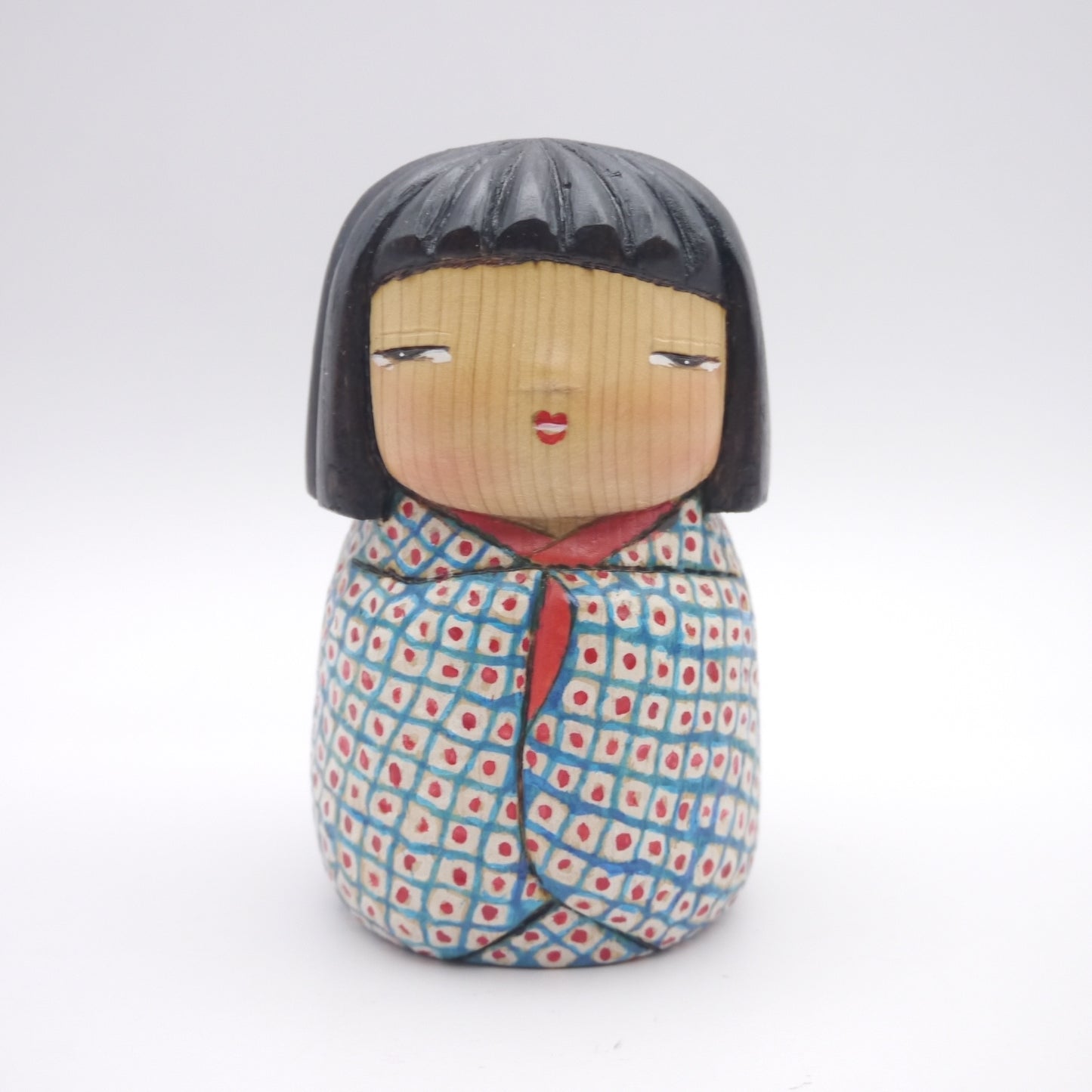 Kokeshi doll by Ichiko Yahagi "加代"