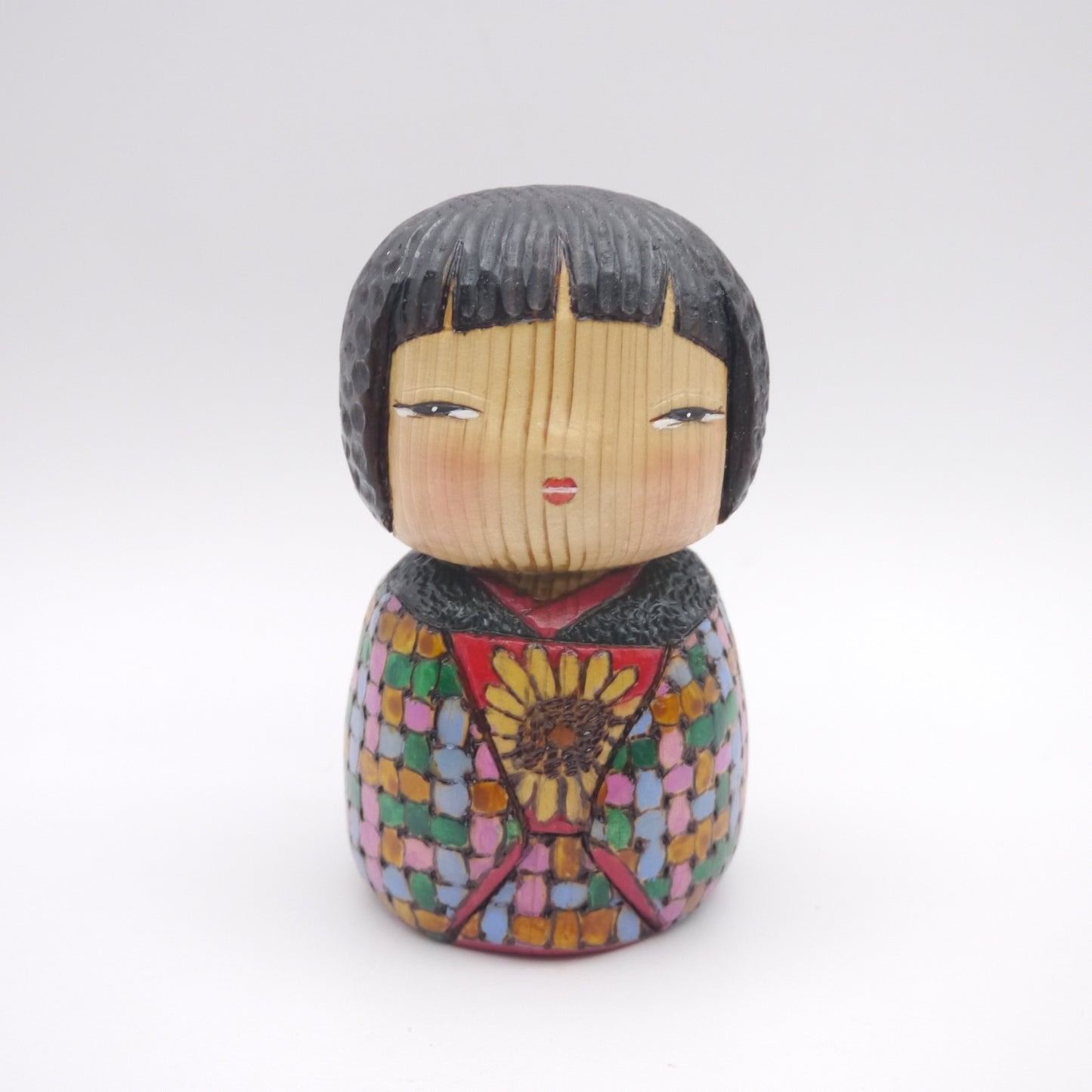 Kokeshi doll by Ichiko Yahagi "乙女"