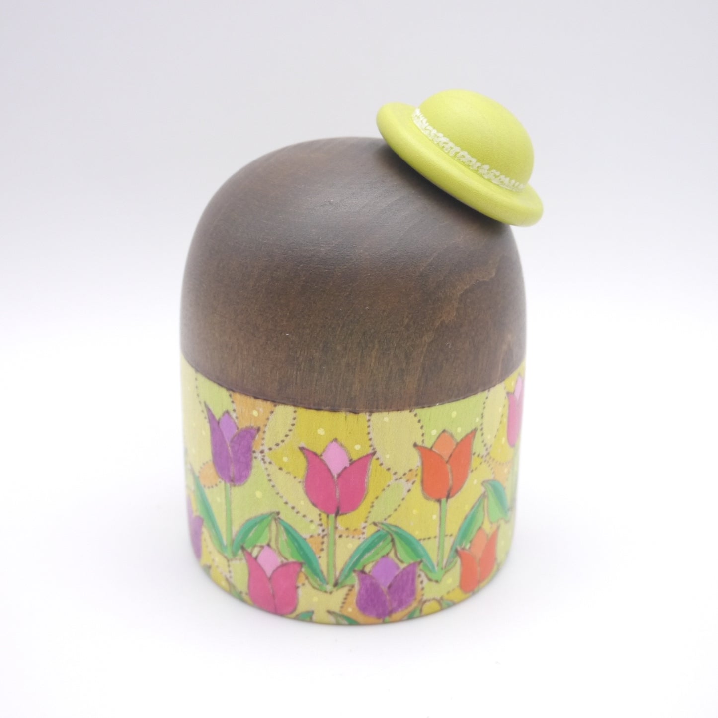 Kokeshi doll by Fumio Tomidokoro "春の光"
