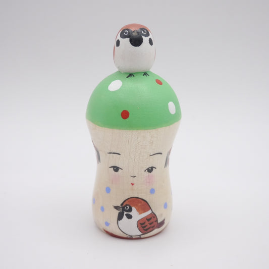 Kokeshi doll by Kikuhiro Shida