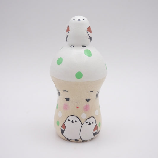 Kokeshi doll by Kikuhiro Shida