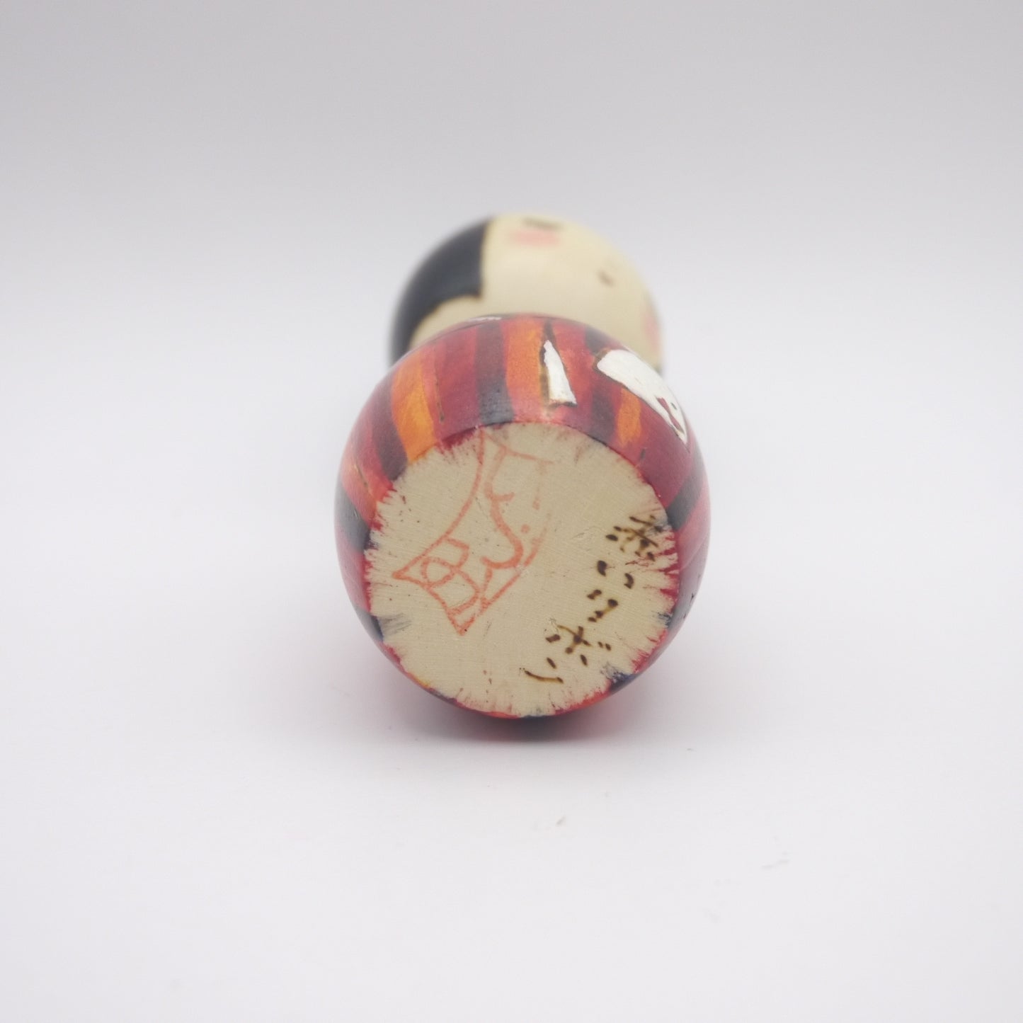 Kokeshi doll by Izumi Oki "赤いリボン"