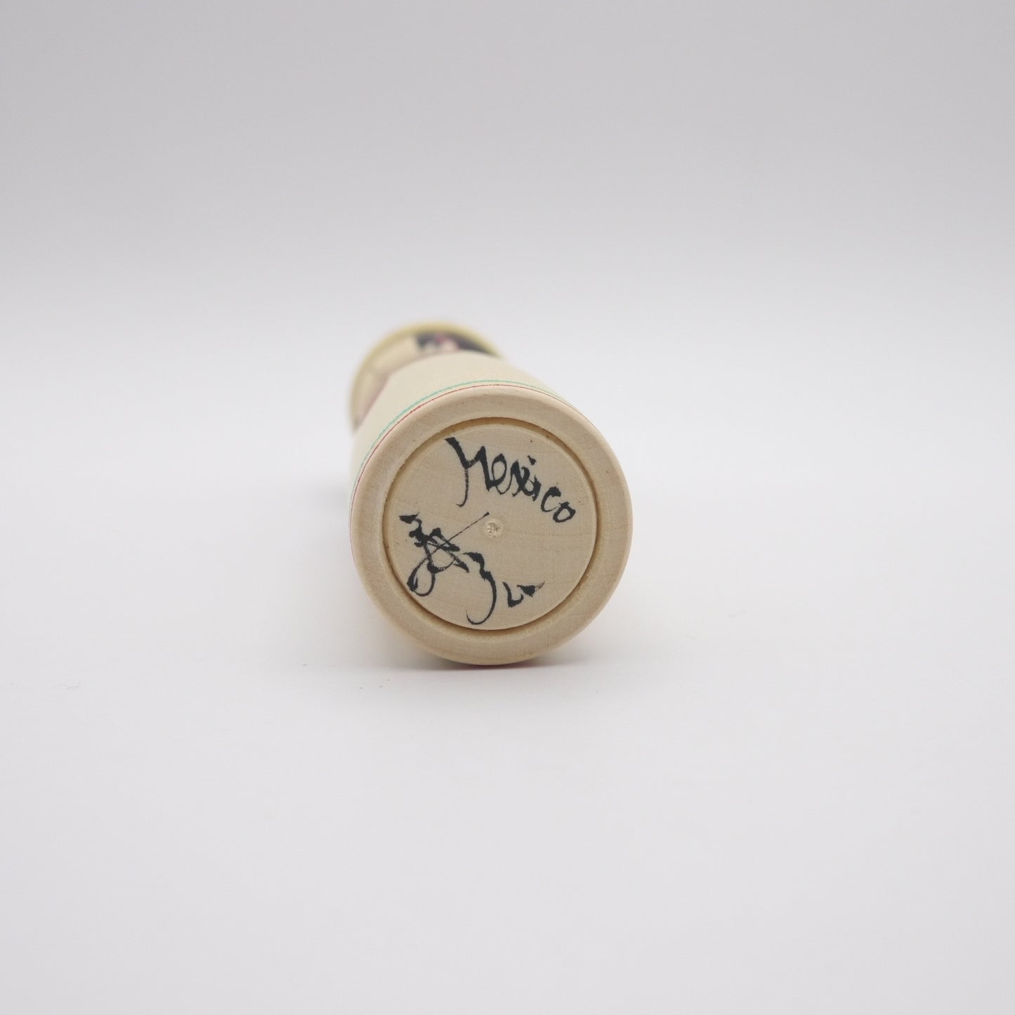 173 Kokeshi doll by Yasuhiro Sato Mexico style