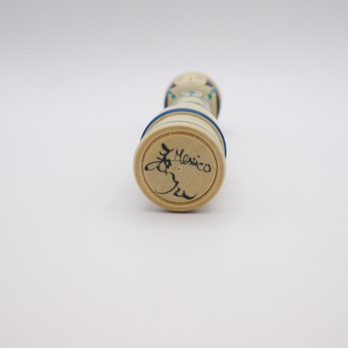 209 Kokeshi doll by Yasuhiro Sato Mexico style