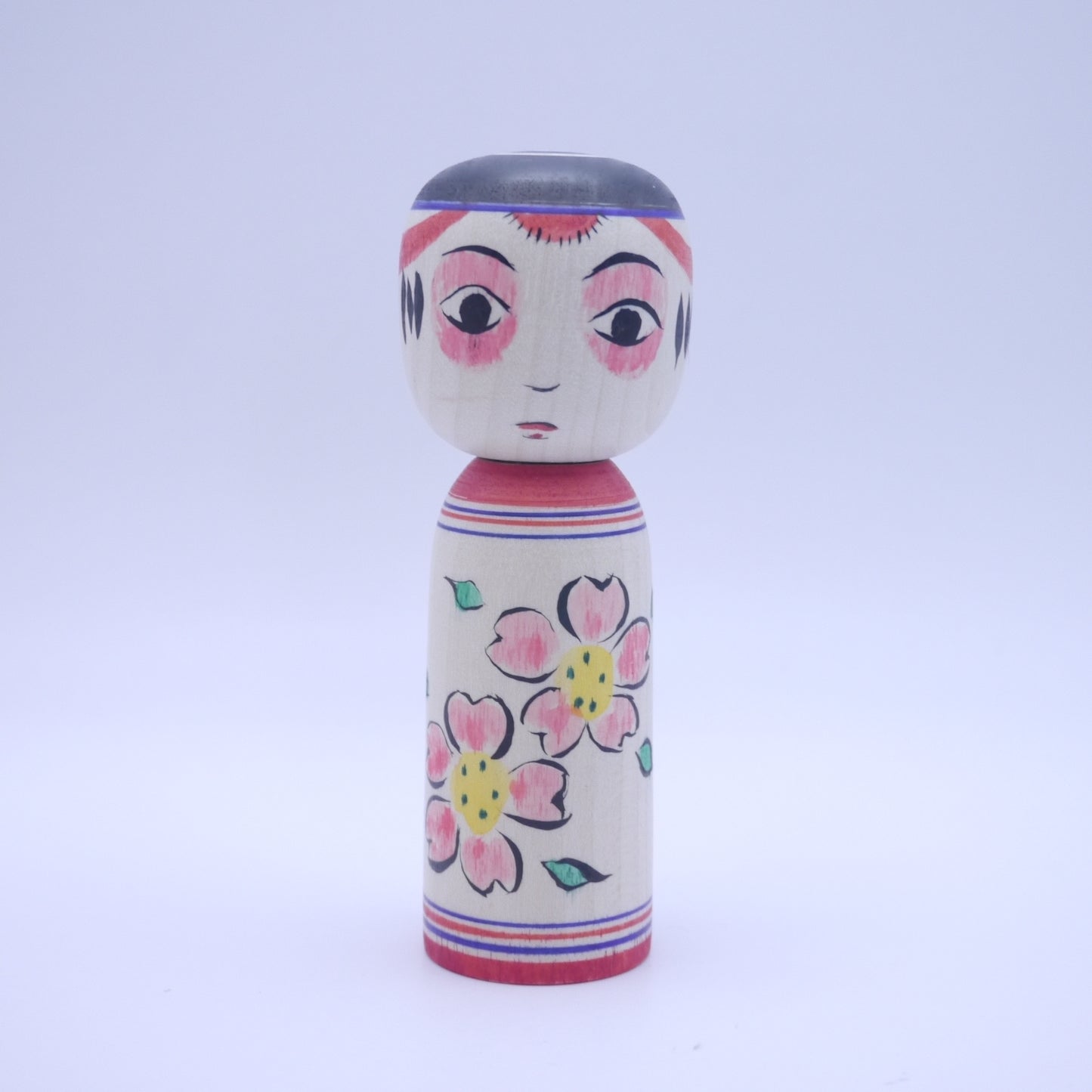 Kokeshi doll by Morio Isokawa Takobozu