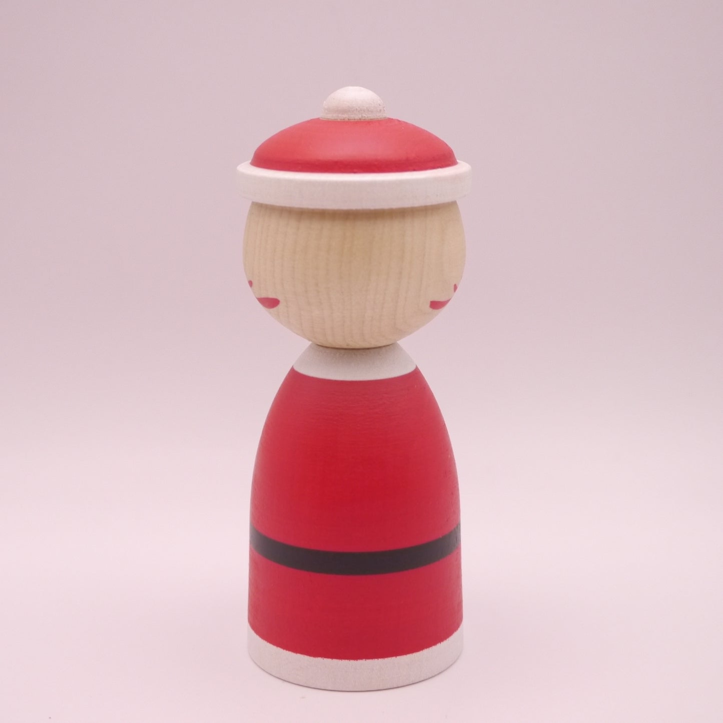 11cm Kokeshi Doll by Teruyuki Hiraga Xmas Santa