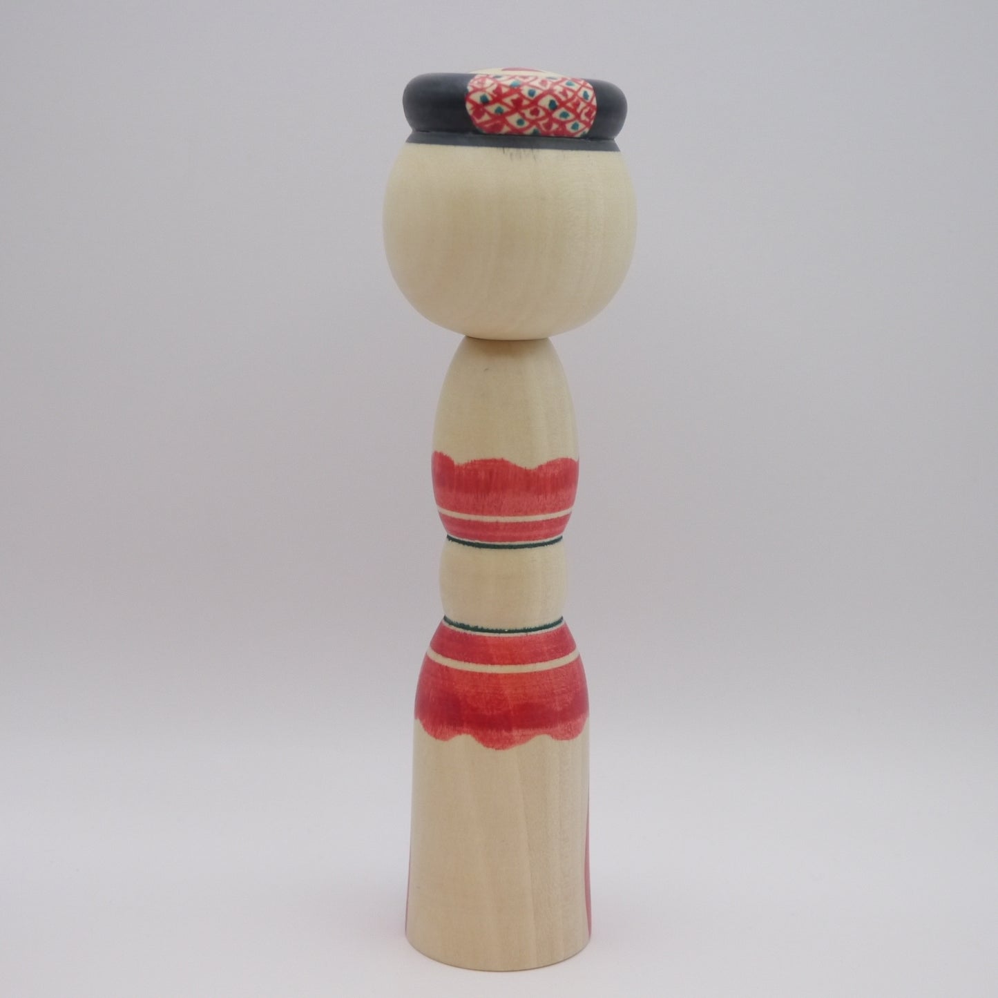 17cm Kokeshi doll by Mayumi Niiyama Daruma