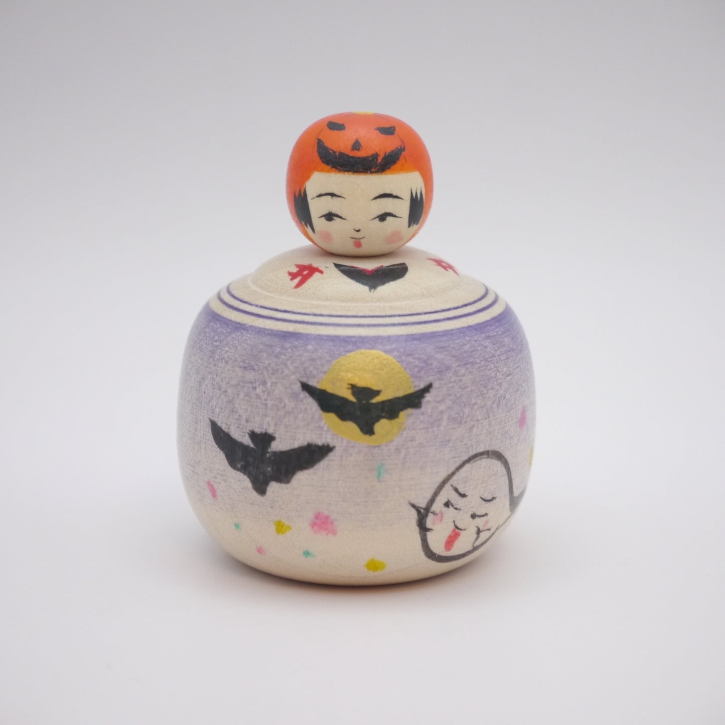 Kokeshi doll by Yoshinobu Kakizawa Halloween Ejiko