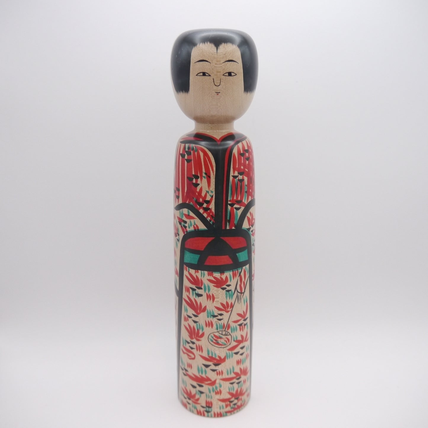 Japanese Kokeshi Doll by Fumio Miharu Isizo-style Kimono