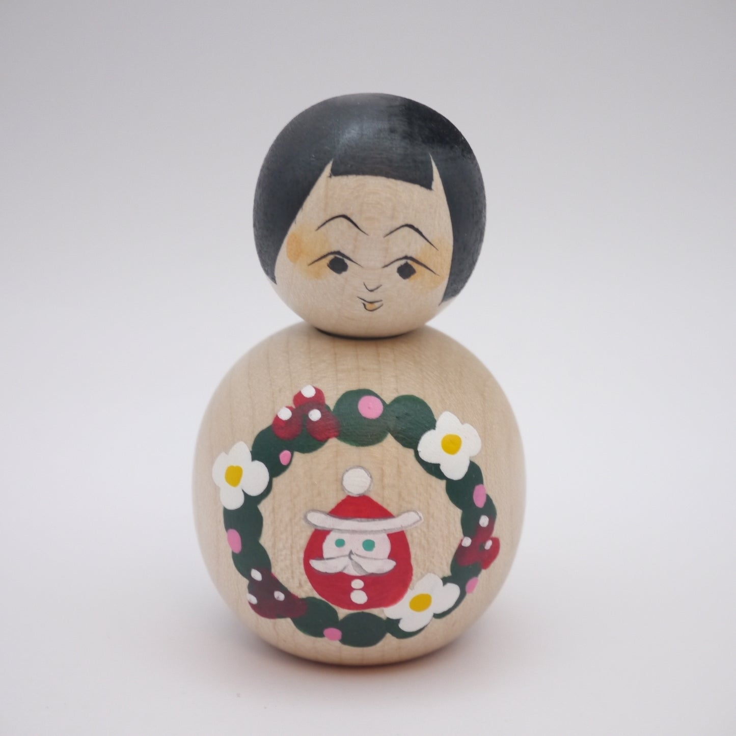 Kokeshi doll by Kaede Shida Xmas