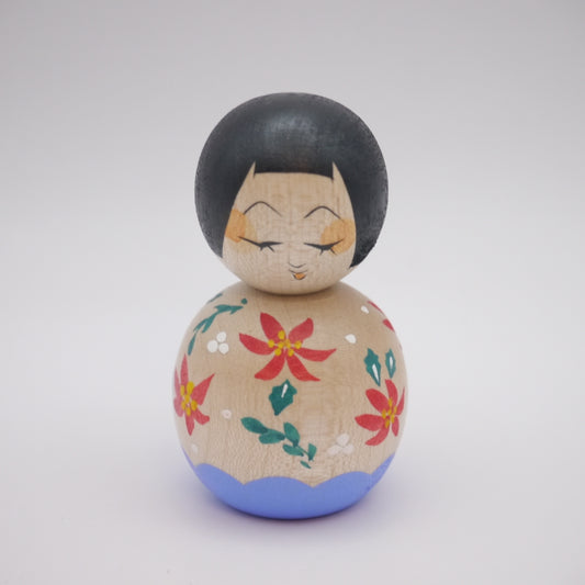 Kokeshi doll by Kaede Shida Xmas