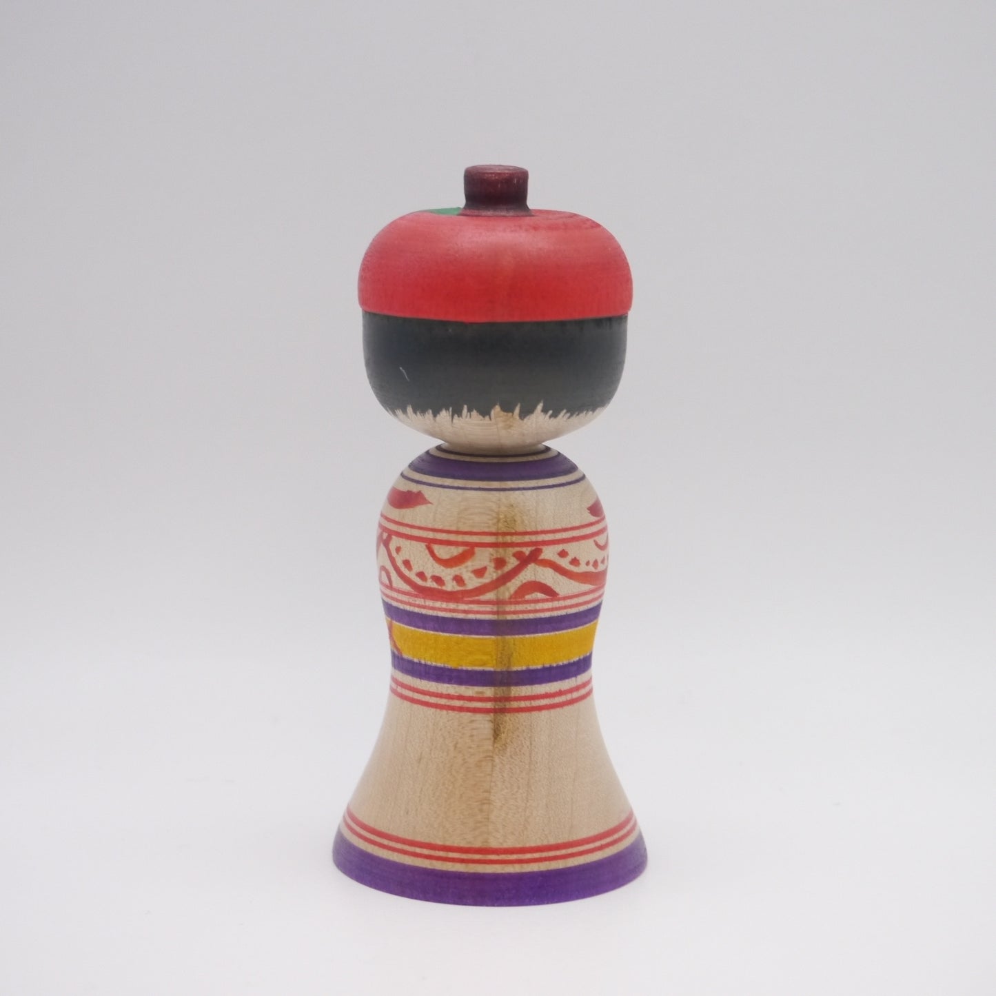 9cm Kokeshi doll by Muchihide Abo Tsugaru Apple
