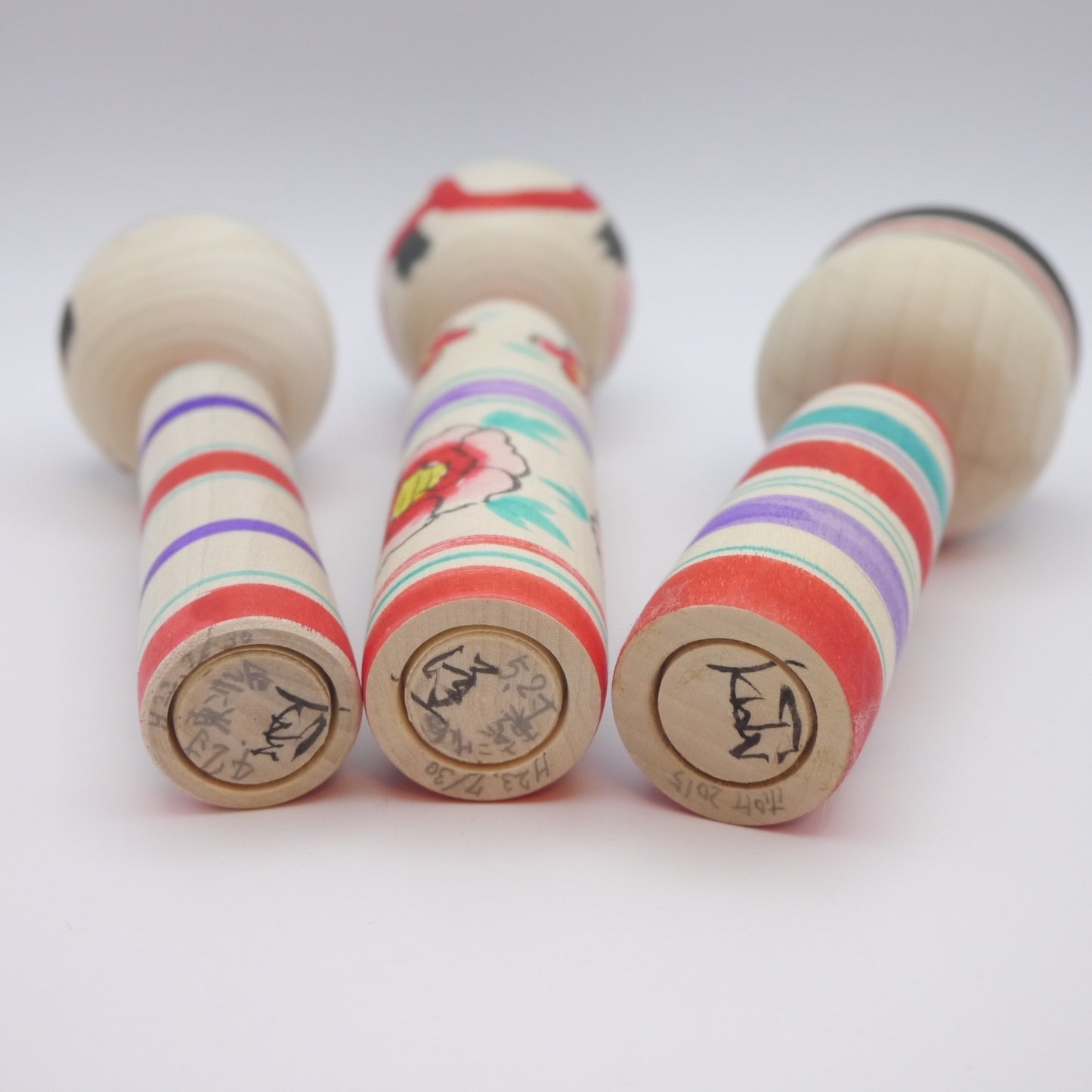 Kokeshi doll by Yoichi Arakawa Set of 3