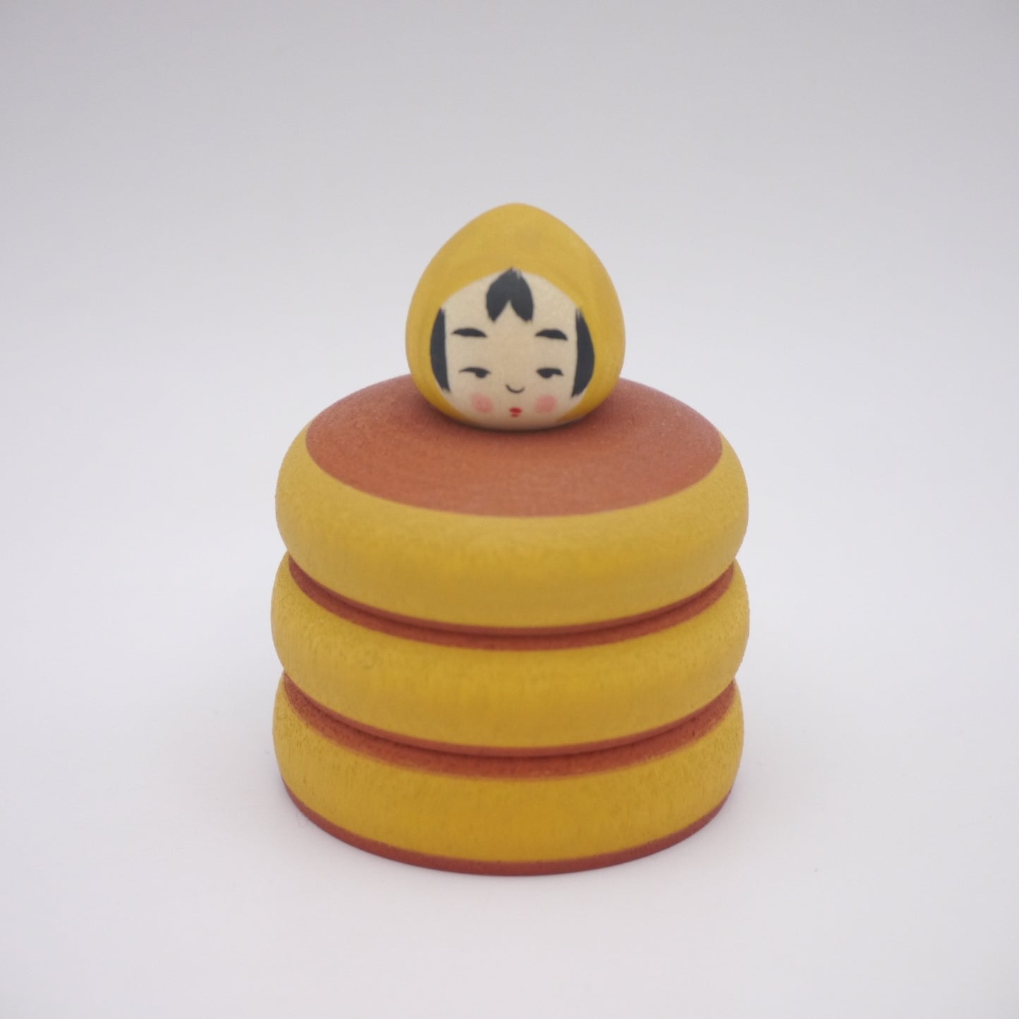 Kawaii Kokeshi doll by Akira Suzuki Pancake