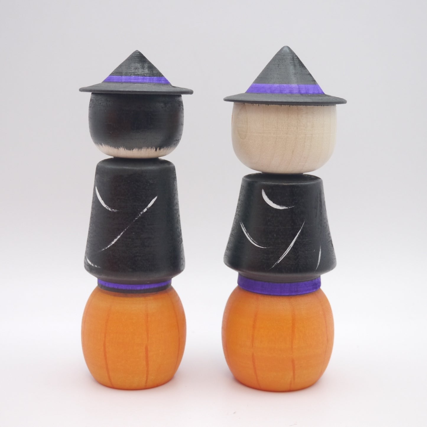 Kokeshi doll by Masafumi Abo Halloween Witch