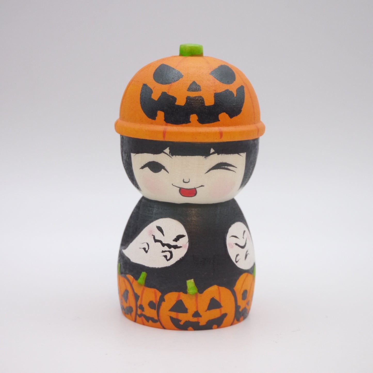 Kokeshi doll by Masafumi Abo Halloween