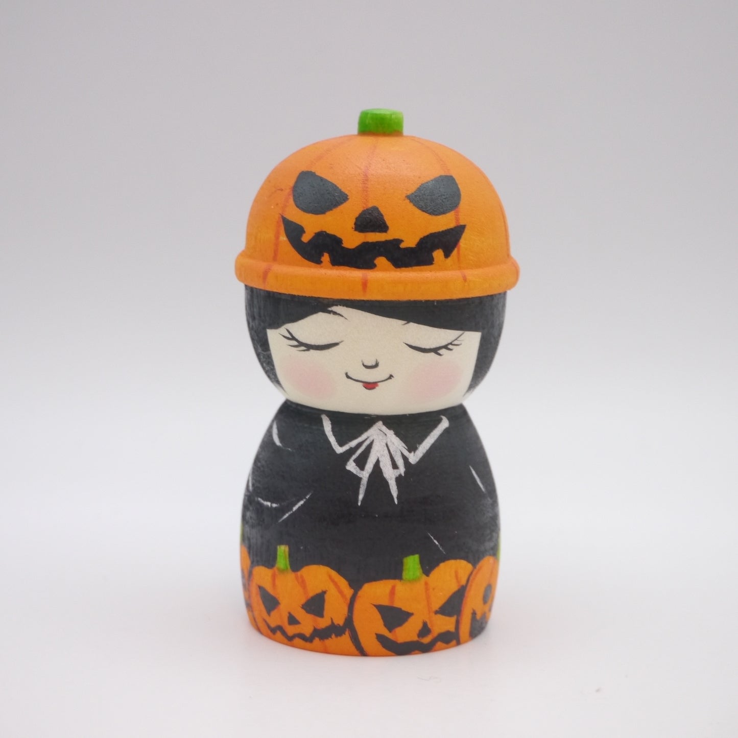 Kokeshi doll by Masafumi Abo Halloween