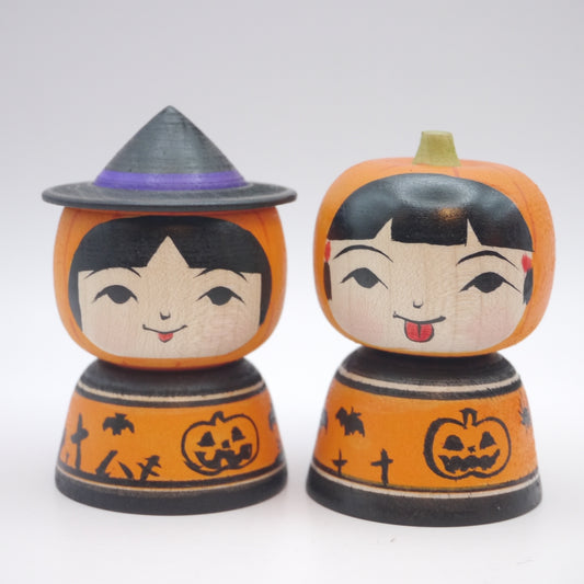 Kokeshi doll by Masafumi Abo Halloween