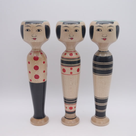 18cm Japanese Kokeshi doll Fumio MIharu