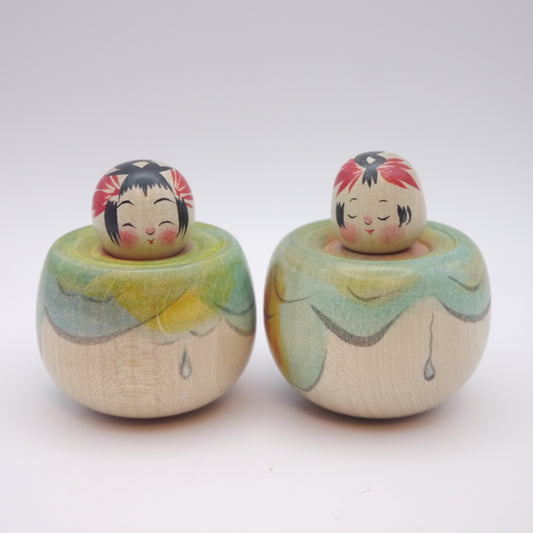 Kokeshi doll by Kaori Tanabe Onsen Ejiko