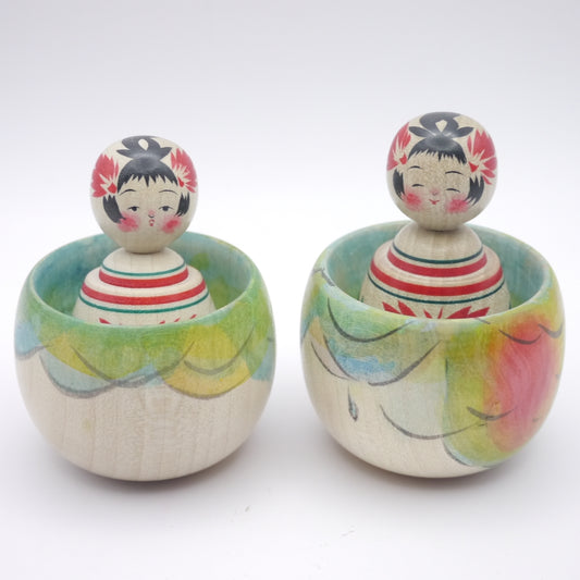 Kokeshi doll by Kaori Tanabe Onsen Ejiko