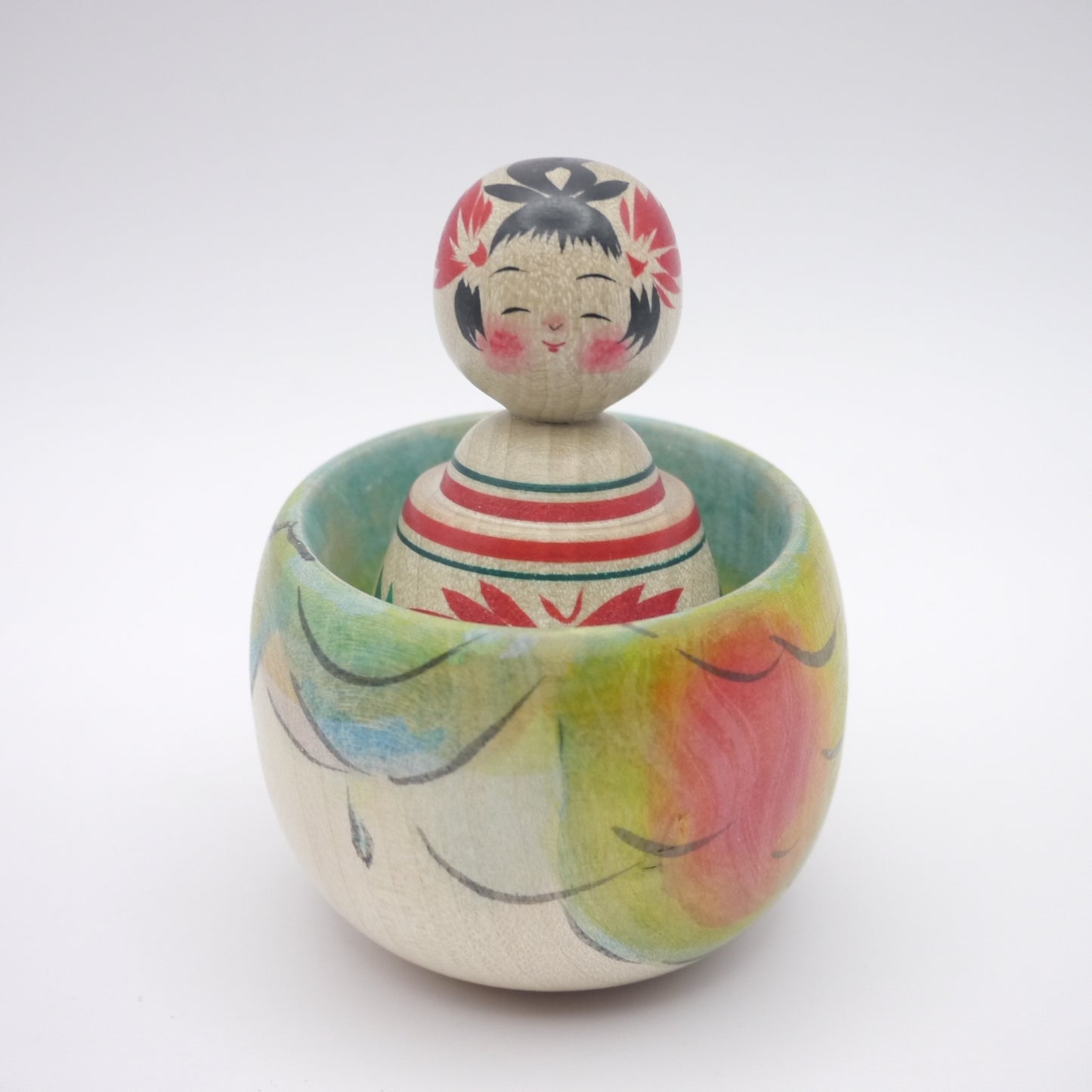 Kokeshi doll by Kaori Tanabe Onsen Ejiko