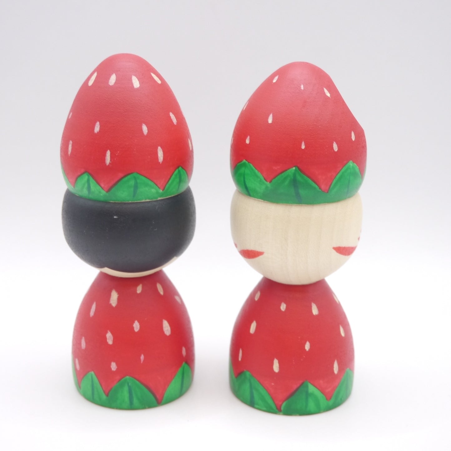 Kokeshi doll by Teruyuki Hiraga Strawberry