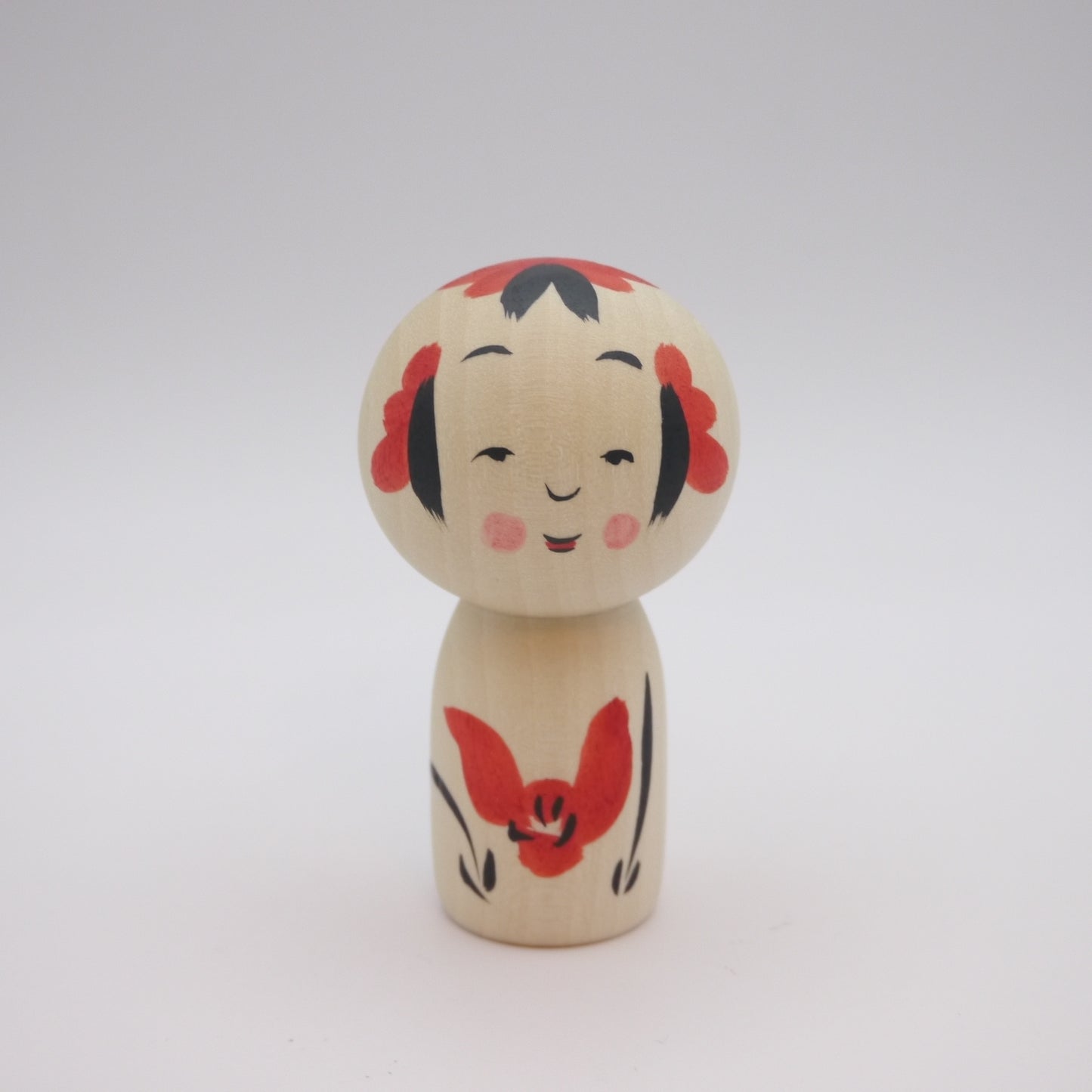 Kokeshi doll by Akira Suzuki