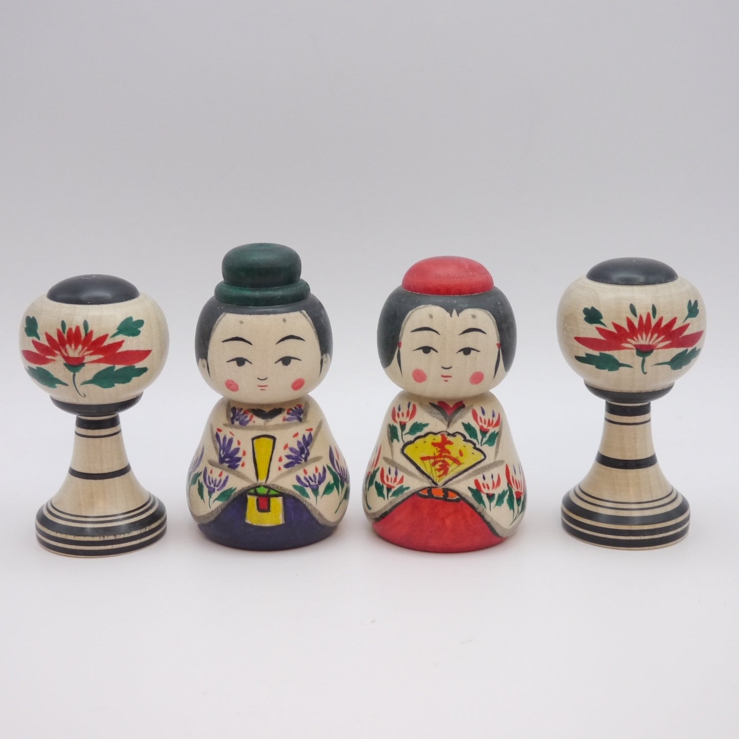 Kokeshi doll by Katsunori Yoshida Hina dolls