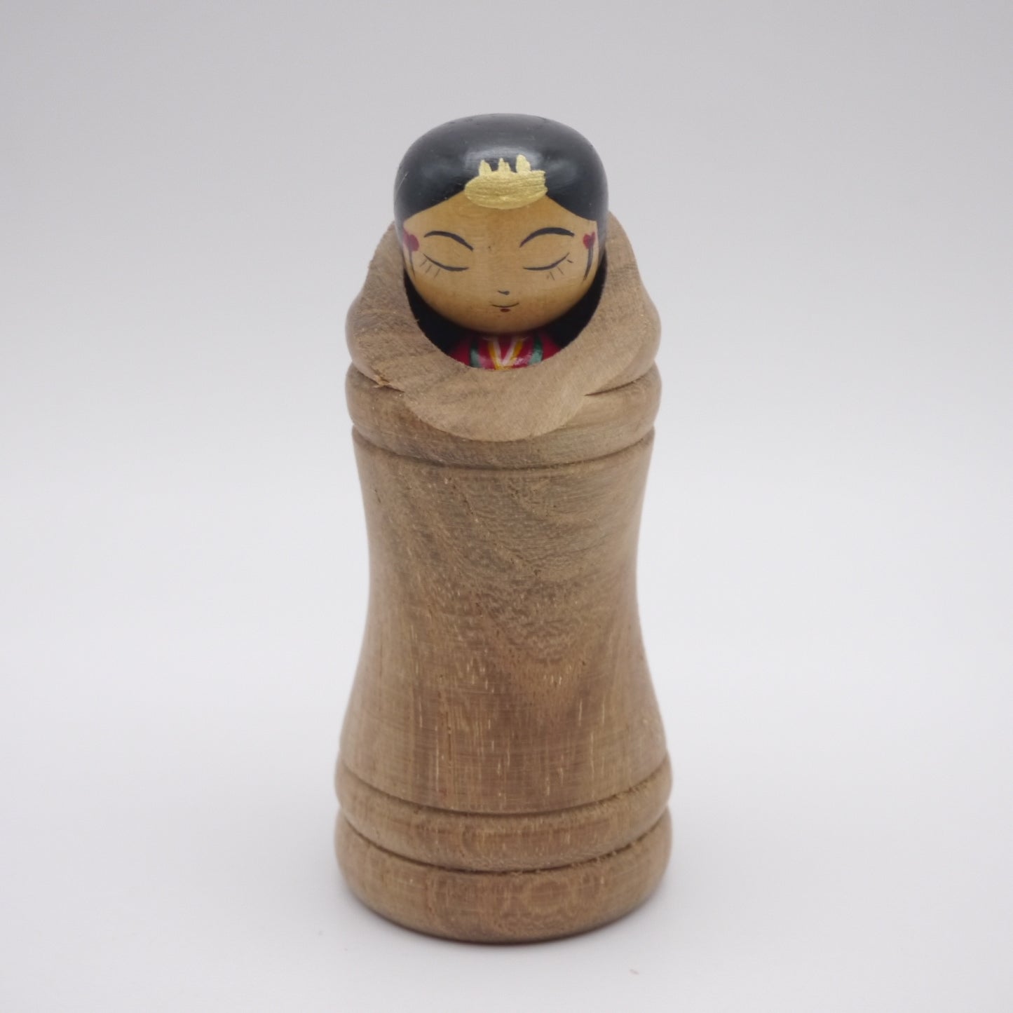 Kokeshi doll by Akihiro Konno Princess Kaguya