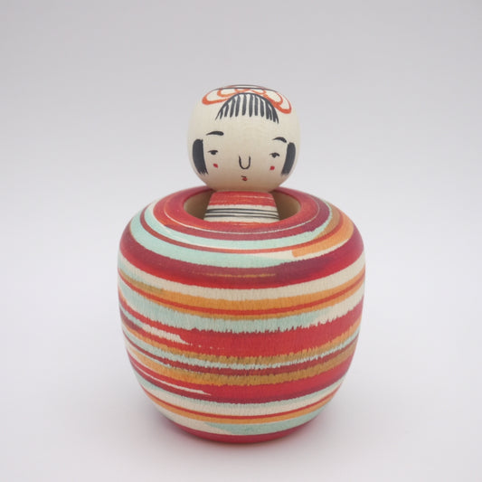 Kokeshi doll by Kunitoshi Abe 2