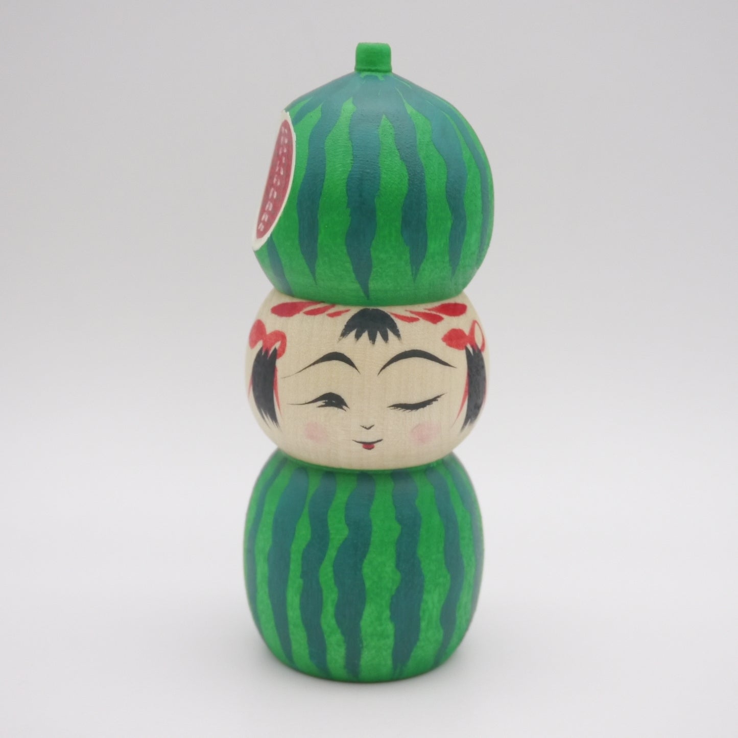 Kokeshi doll by Teruyuki Hiraga Watermelon