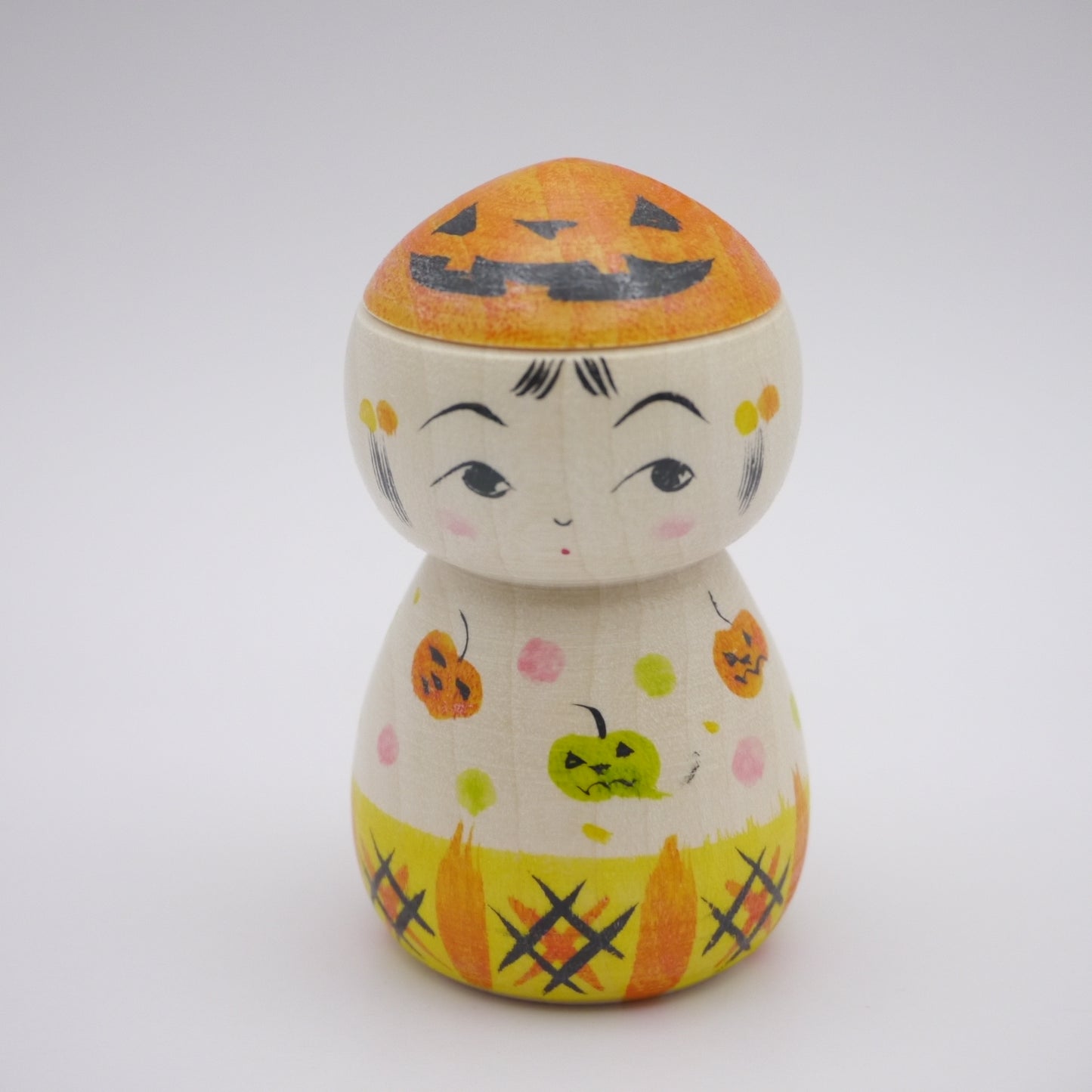 Kokeshi doll by Izumi Tayama Halloween