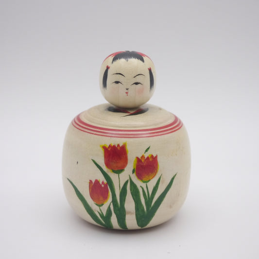 Kokeshi doll by Mariko Kakizawa Tulip