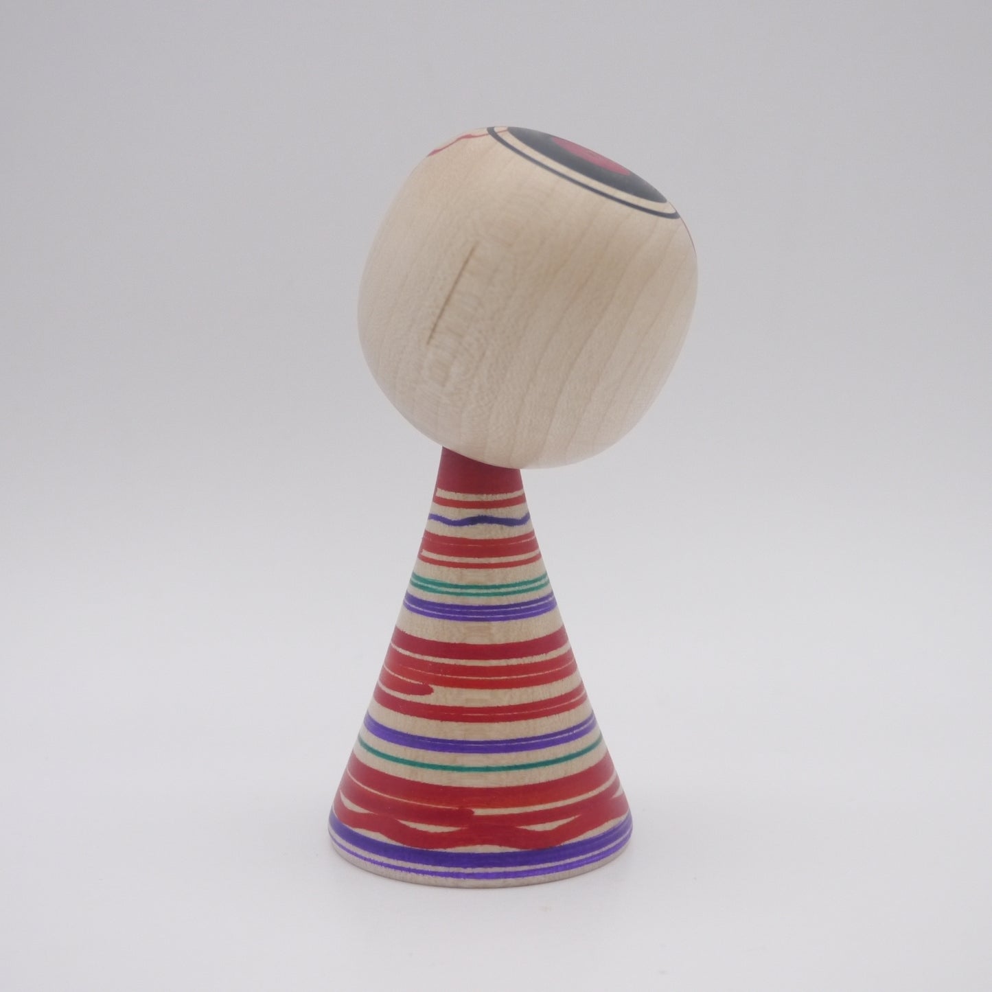 Kokeshi doll by Kunitoshi Abe Smile-back