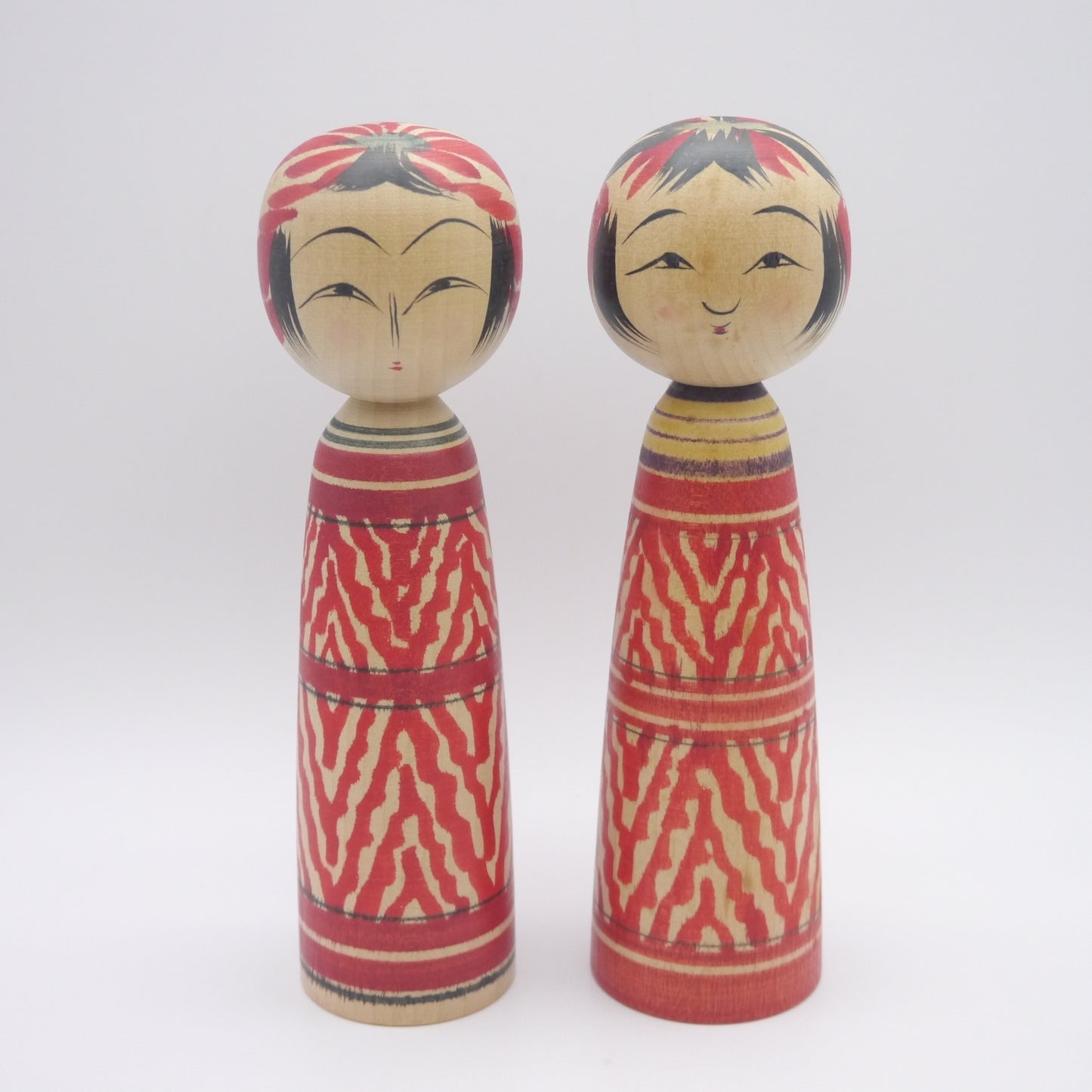 Kokeshi doll by Eitaro Sato Set of 2