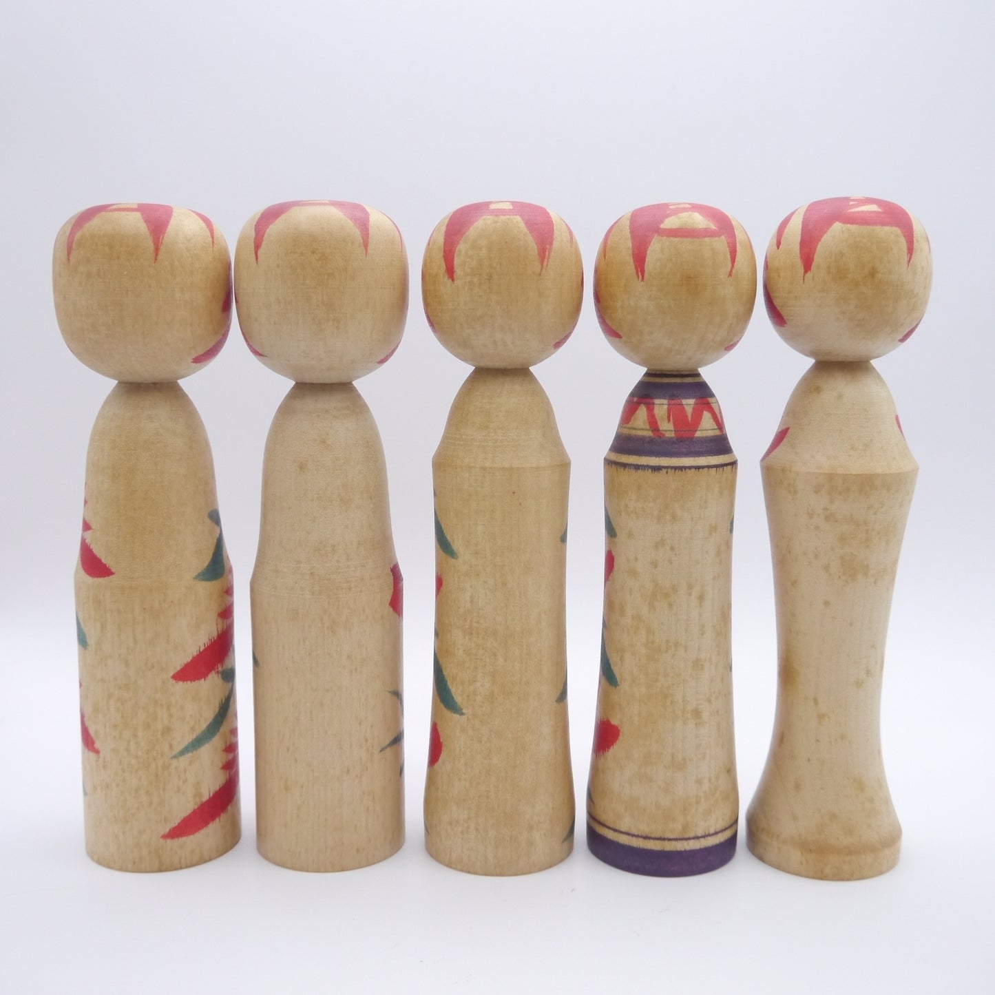 Kokeshi doll by Eitaro Sato Set of 5