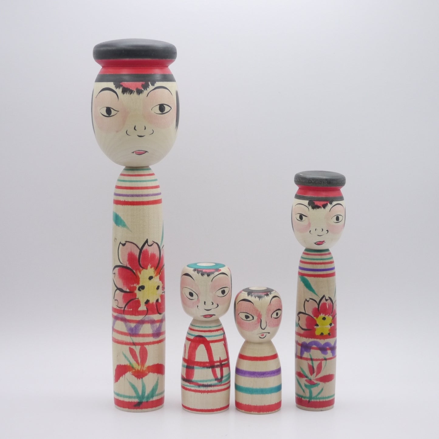 Kokeshi doll by Fumio Kakizaki 9cm