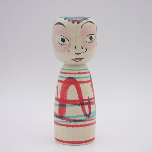 Kokeshi doll by Fumio Kakizaki 9cm