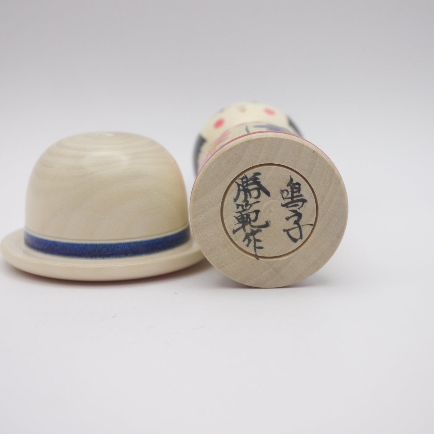 Kokeshi doll by Katsunori Yoshida Hat