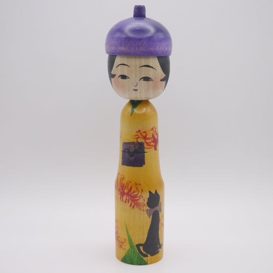 Kokeshi doll by Rika Komatsu